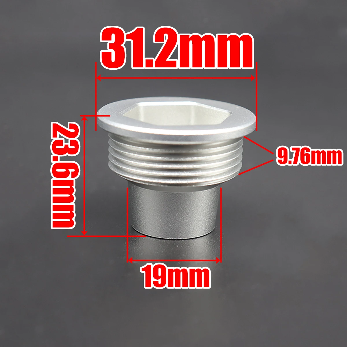 Casquillo de inyector de aluminio para Skoda Octavia I 1.8T - imagen 2