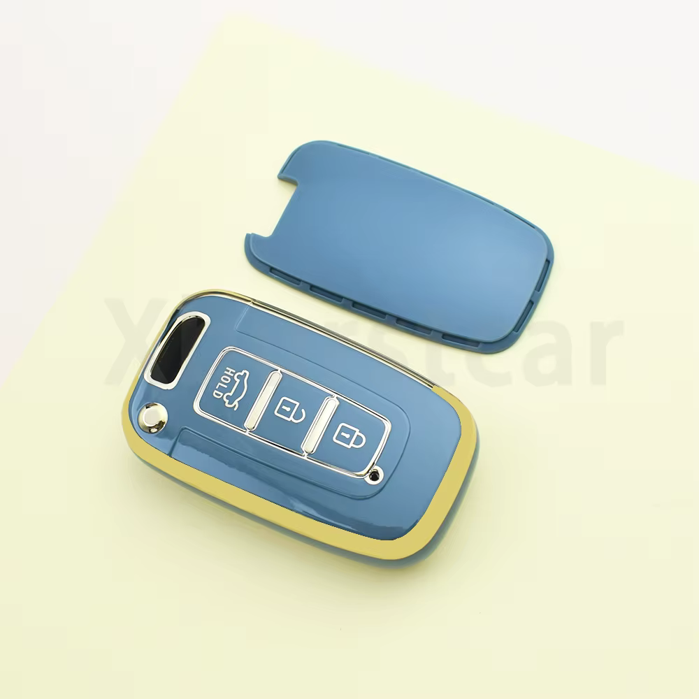 Funda llave coche TPU 3/4 botones para KIA Forte Hyundai Sonata - imagen 5