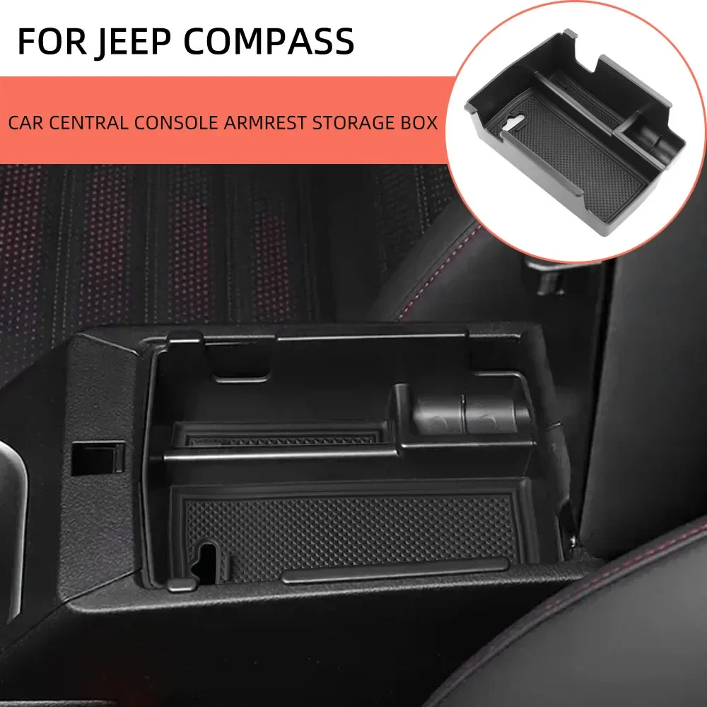 Bandeja organizadora de consola central para Jeep Compass 2021-2025