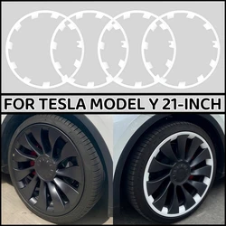 Tapas de buje Tesla Model Y 21 pulgadas, cubiertas de llanta