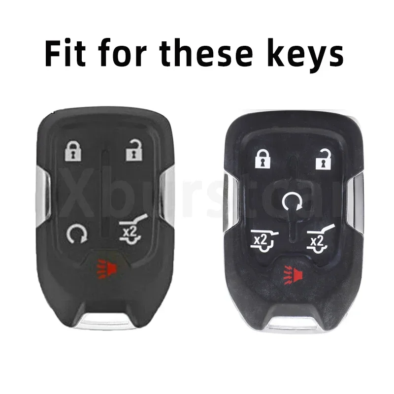 Funda de TPU para llave inteligente Chevrolet y GMC Yukon, Tahoe y Suburban - imagen 2