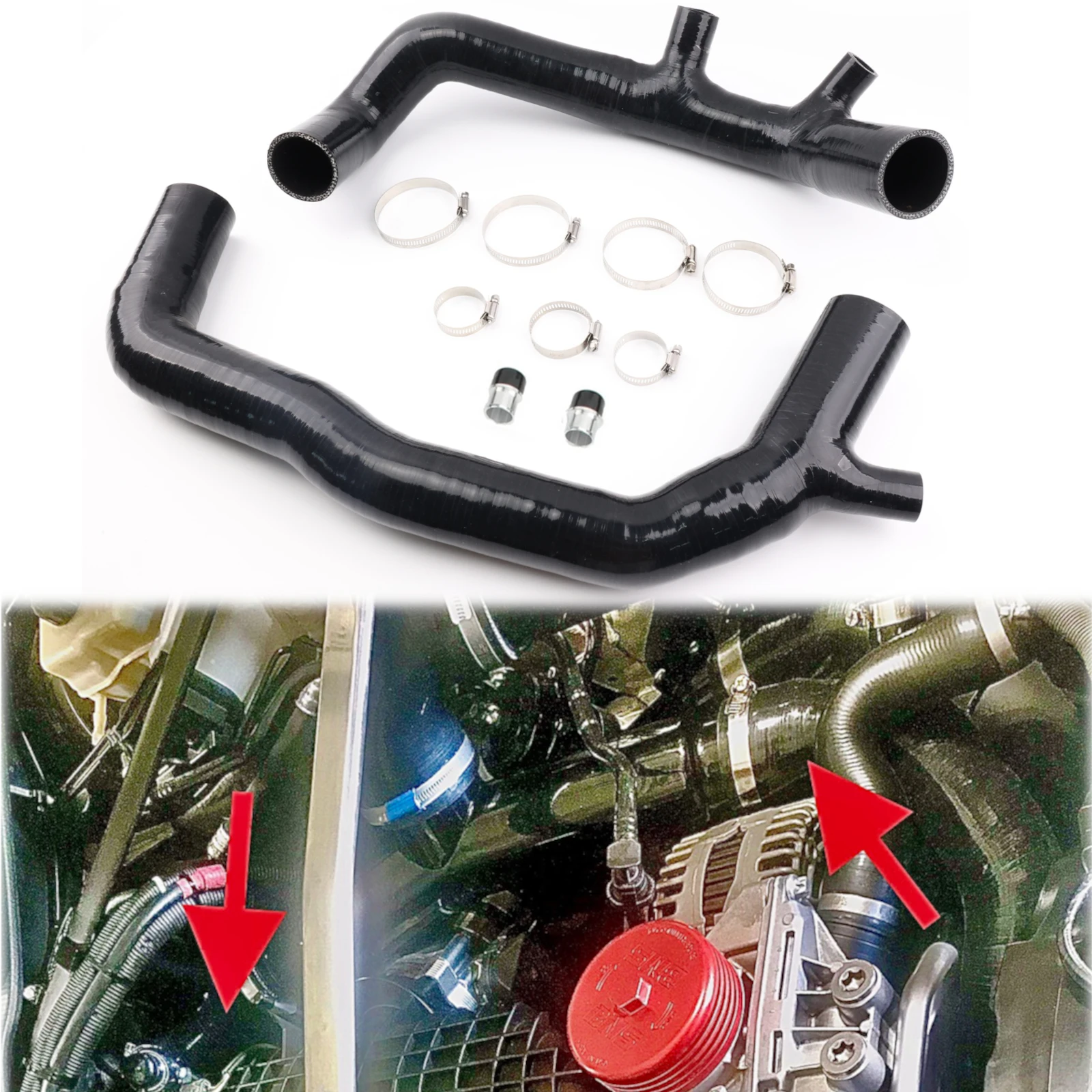 Tubo admisión turbo BMW N54 para 135i 335i 535i Z4