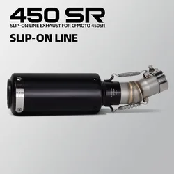 Escape slip-on CFMOTO 450SS 450SR silenciador deportivo moto tuning