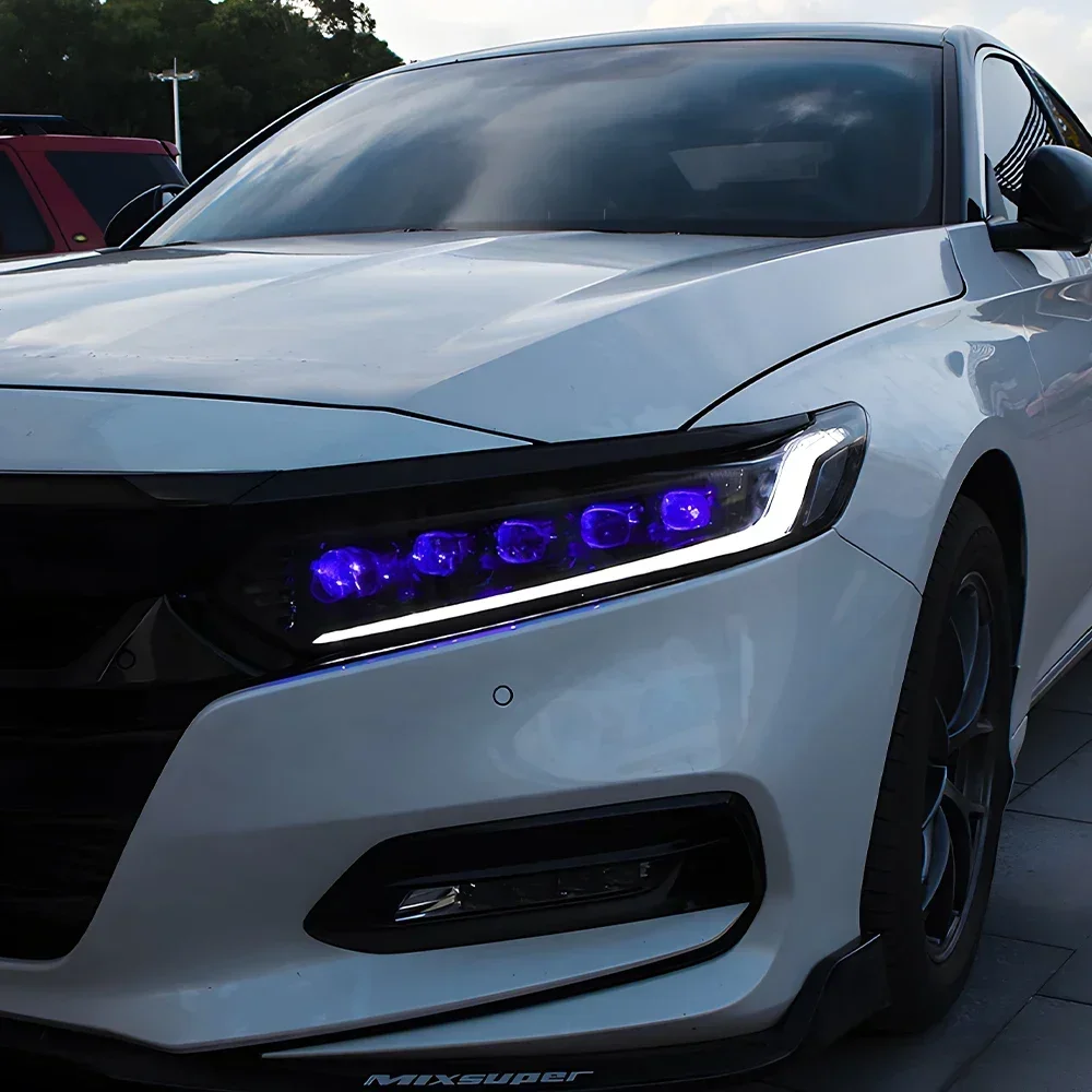 Faros LED delanteros para Honda Accord 2018-2020 con proyector - imagen 4