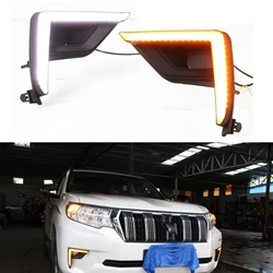 Luz diurna LED con intermitente Toyota Land Cruiser Prado 2017-2019