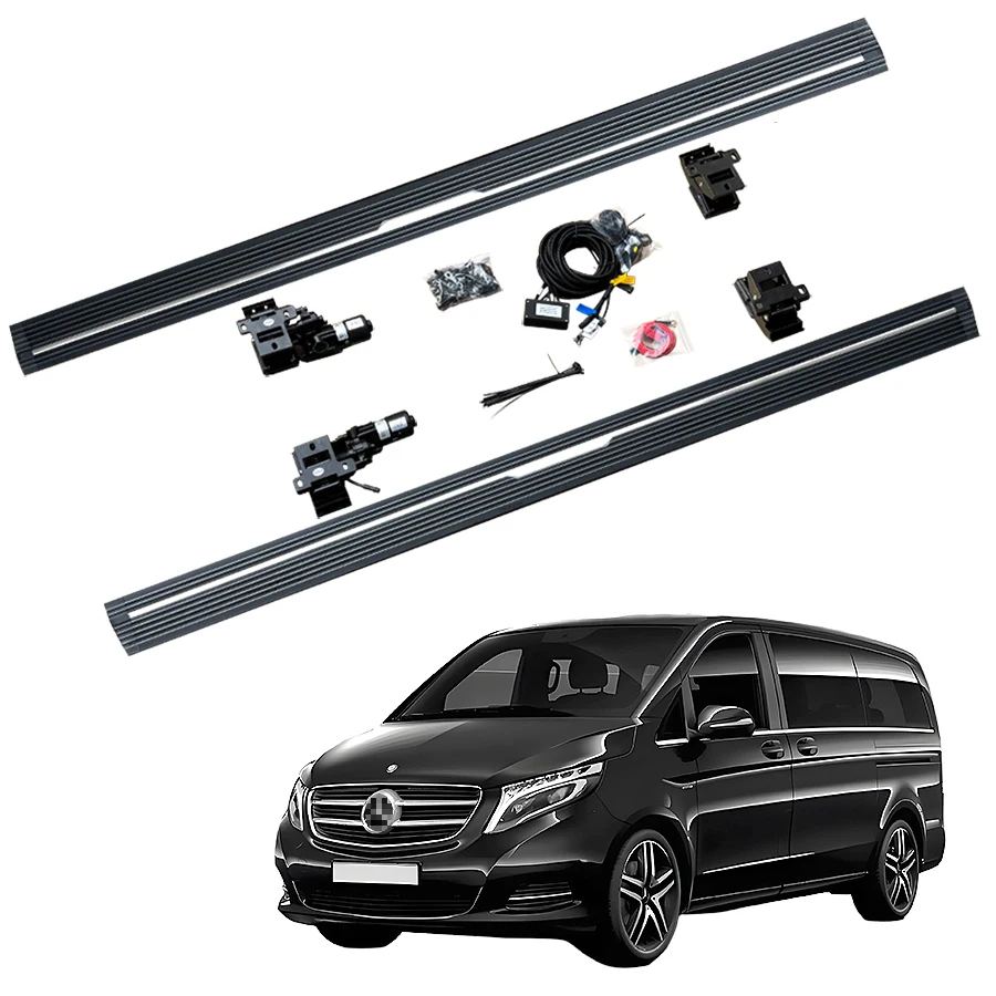 Estribo lateral eléctrico automático sin taladro para Mercedes Vito