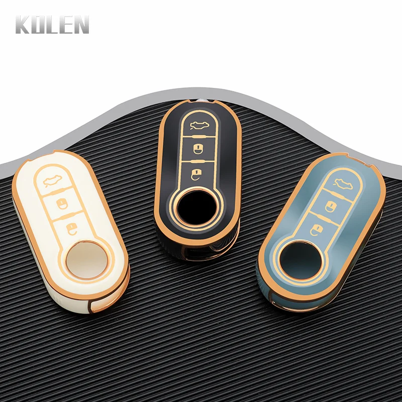 Funda de TPU para llave plegable Fiat, Lancia, Citroën y Peugeot - imagen 3
