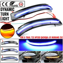 Intermitente LED dinámico Nissan X-Trail Qashqai espejo lateral