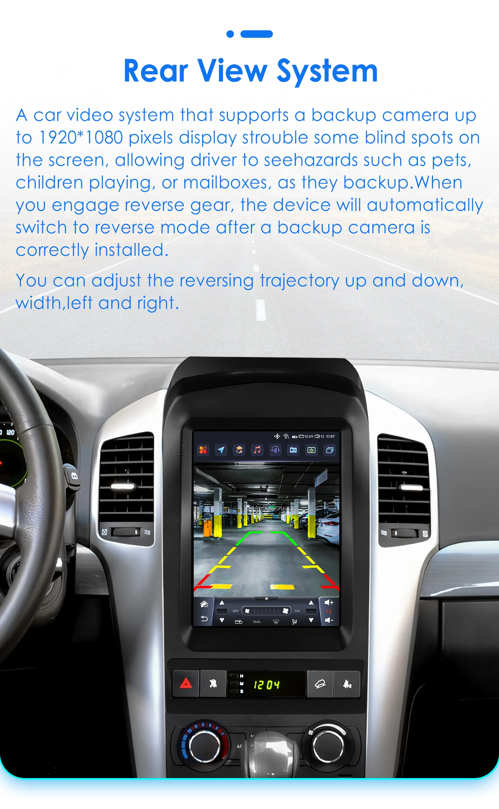 9,7 "Android 13 radio de coche GPS estéreo para Chevrolet Captiva Sport 2006-2012 reproductor multimedia 360 Cam Autoradio AI pantalla Carplay - imagen 5