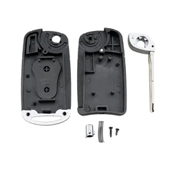 Funda llave plegable SsangYong Actyon/Kyron 2 botones