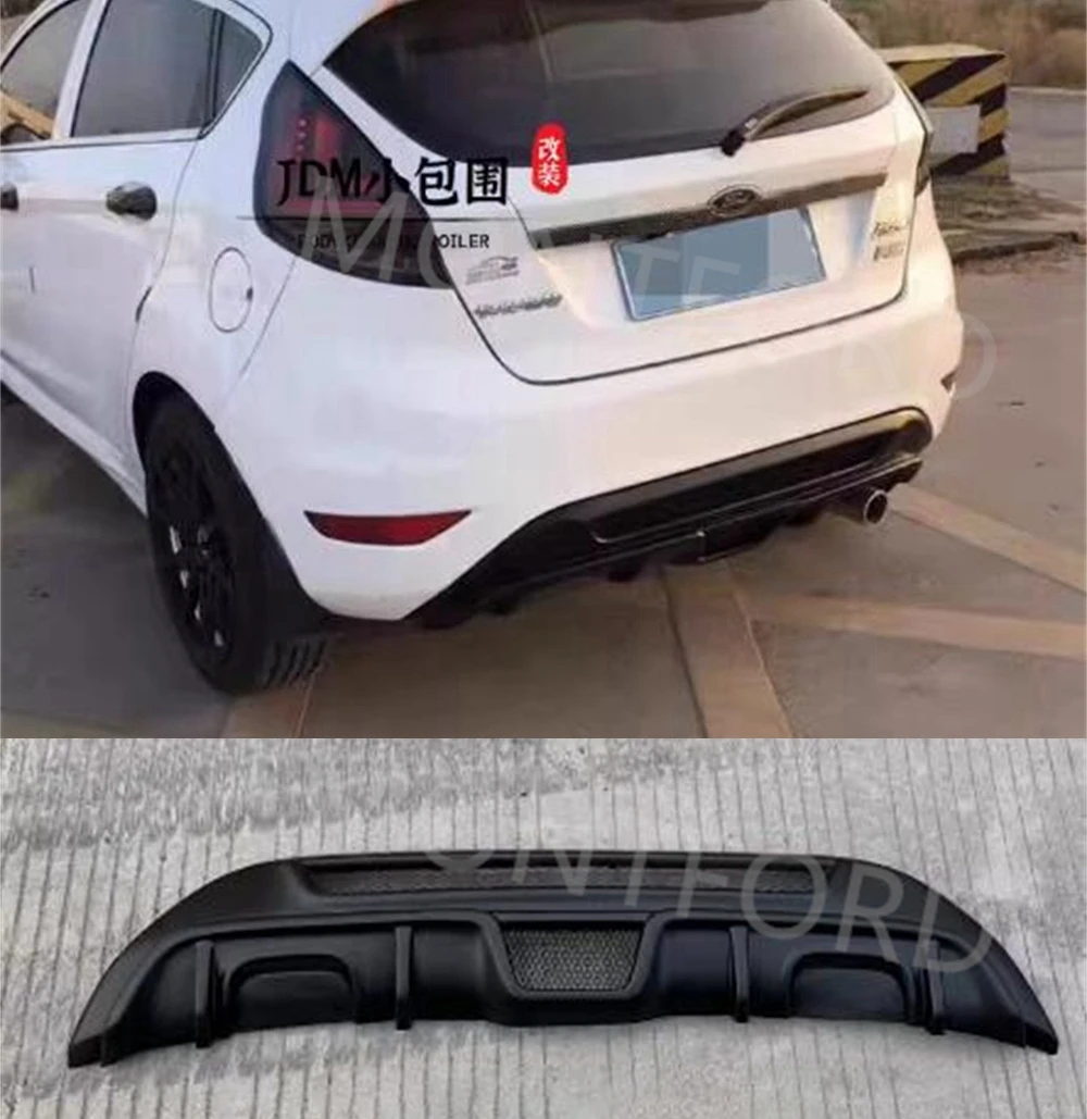 Difusor trasero estilo ST para Ford Fiesta MK7 2008-2013