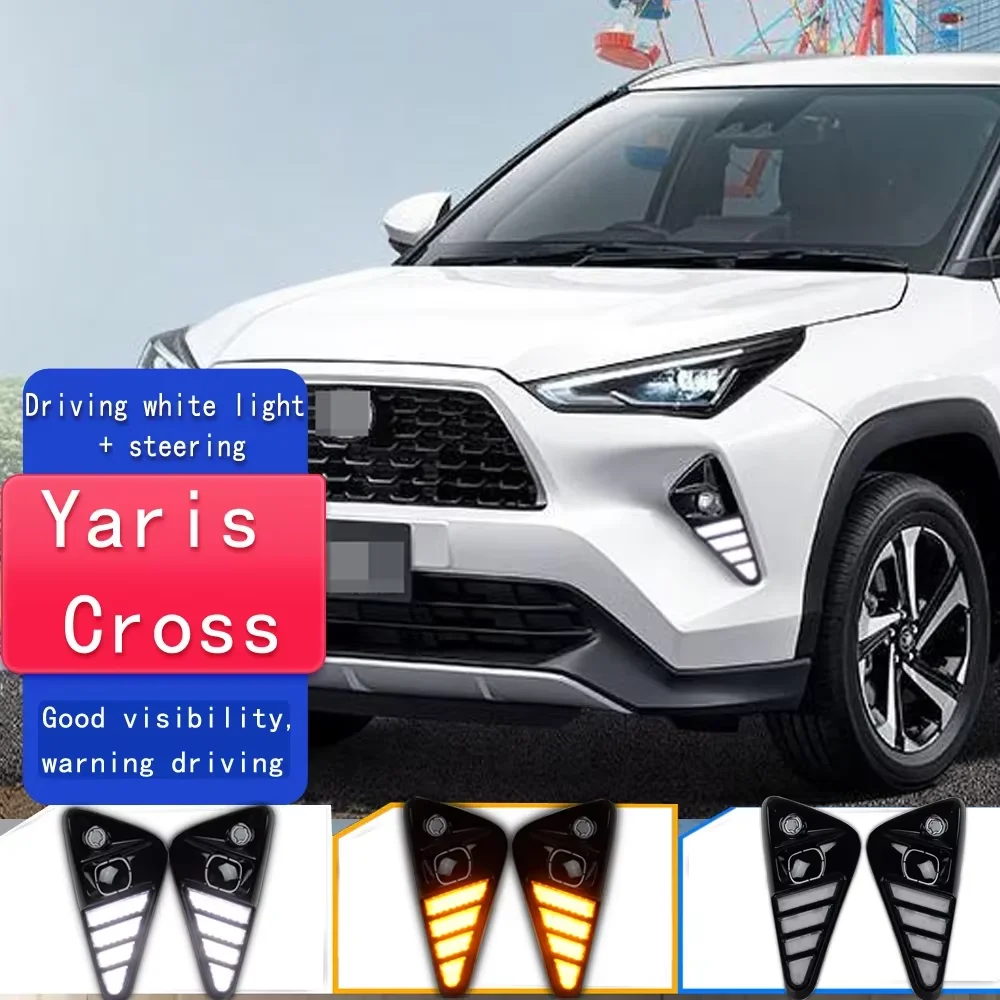 Luces DRL LED doble color Toyota Yaris Cross 2023-2024 - imagen 2