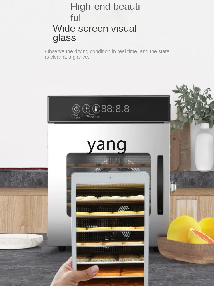 Jq Secador de frutas y verduras para el hogar, comida pequeña, aperitivos para mascotas, secador de aire para alimentos y verduras - imagen 4