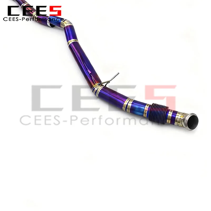 Escape catback CEES sin silenciador ni puntas – BMW M235i 3.0T - imagen 5