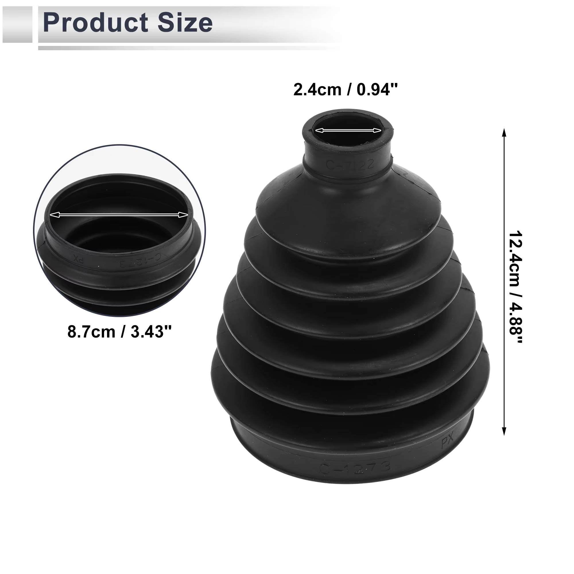 Kit junta homocinética X Autohaux 30759413 con abrazaderas – Volvo S60 - imagen 4