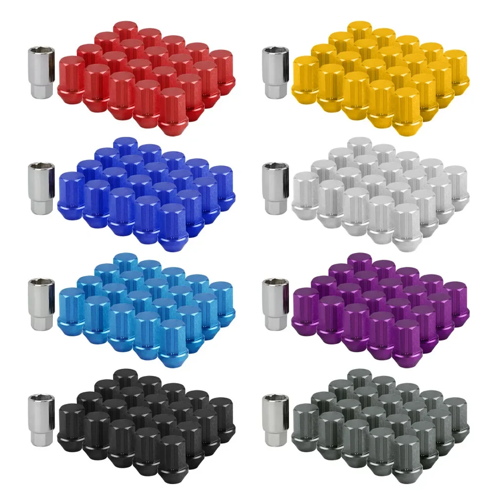 Tuercas antirrobo de rueda de aluminio M12x1,5/M12x1,25 - imagen 5