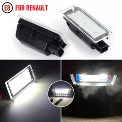 Luces LED matrícula Renault – Clio Megane 3 Laguna 3