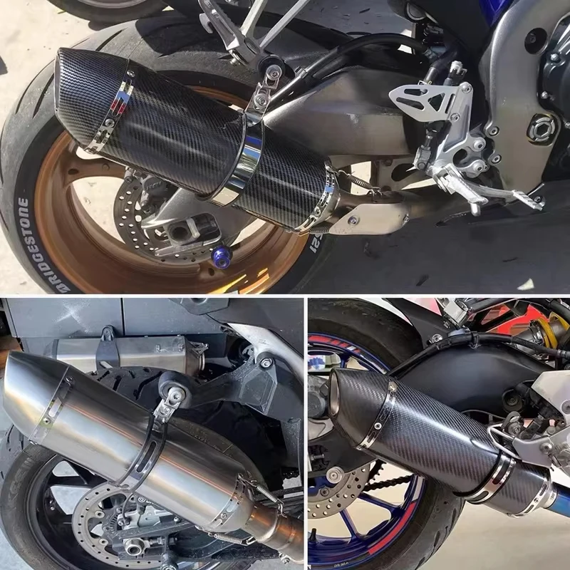 Silenciador escape universelle 51mm con db-killer Honda PCX 125 150 - imagen 3