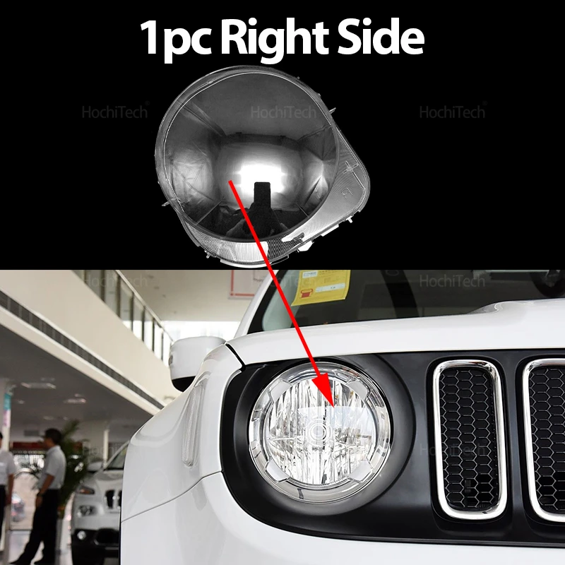 Faros protegidos en Jeep Renegade