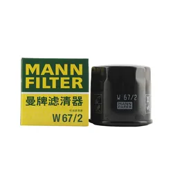 Filtro de aceite MANN W67/2 para Opel Agila