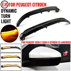Intermitentes LED espejo dinámico – Peugeot 3008 5008 2016-2021 Citroën C5