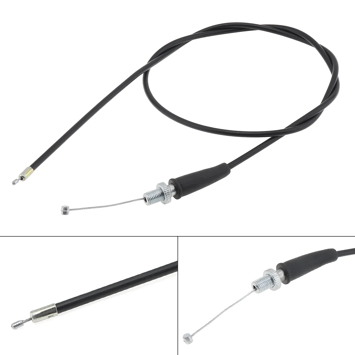 Línea de Cable de aceite de acelerador de motocicleta de cabeza recta de Motocross, 3 tamaños opcionales para KLX110 ATV Pit Dirt Bike