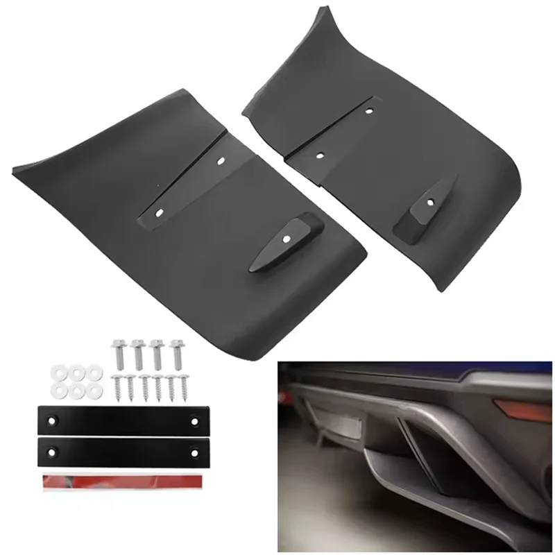 Difusor labio parachoques trasero ABS Ford Mustang 2018-19 GT R Style - imagen 3