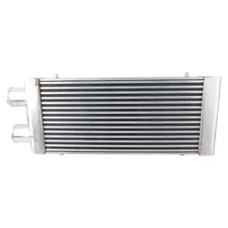 Aluminio universal 3 ''E/O 600x300x76 mismo montaje lateral Turbo Intercooler placa DIY Kit de radiador de refrigeración