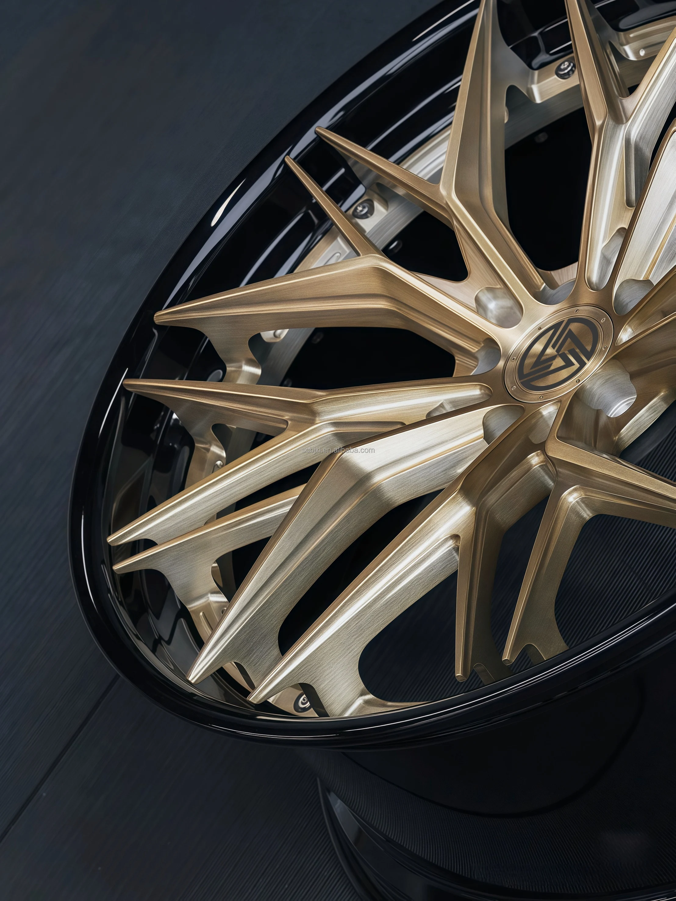 BJXL forjado de 2 piezas 5x114,3 5x130 5x127 para Mercedes C8 Ferrari llantas de aleación de aluminio personalizadas 16-24 pulgadas ruedas de coche forjadas de lujo - imagen 3