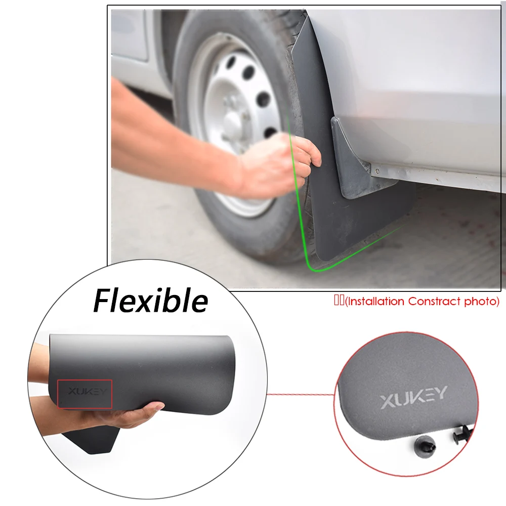 Guardabarros protectores para Nissan X-Trail, Qashqai, Juke y Frontier - imagen 5