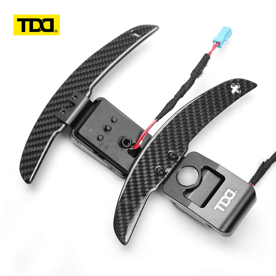 TDD Levas de cambio magnéticas de carbono brillante para BMW M2/M3/M4 - imagen 5