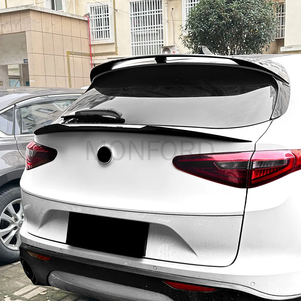 Alerón trasero labio alto Alfa Romeo Giulia Stelvio 2017 - imagen 2