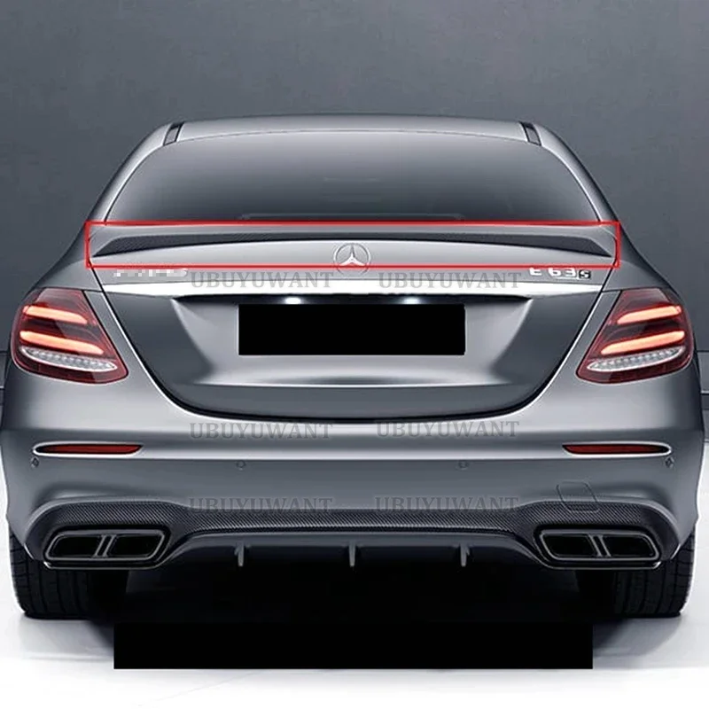 Detalle del alerón trasero para Mercedes-Benz W213