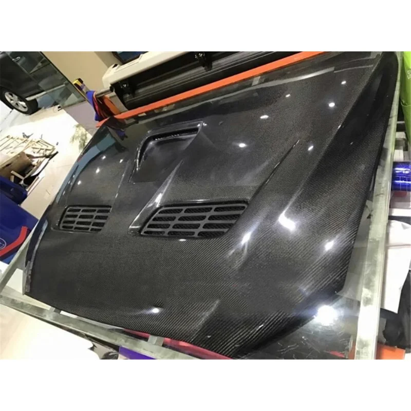 Cubierta motor carbono Mitsubishi Lancer EVO – capó race - imagen 5