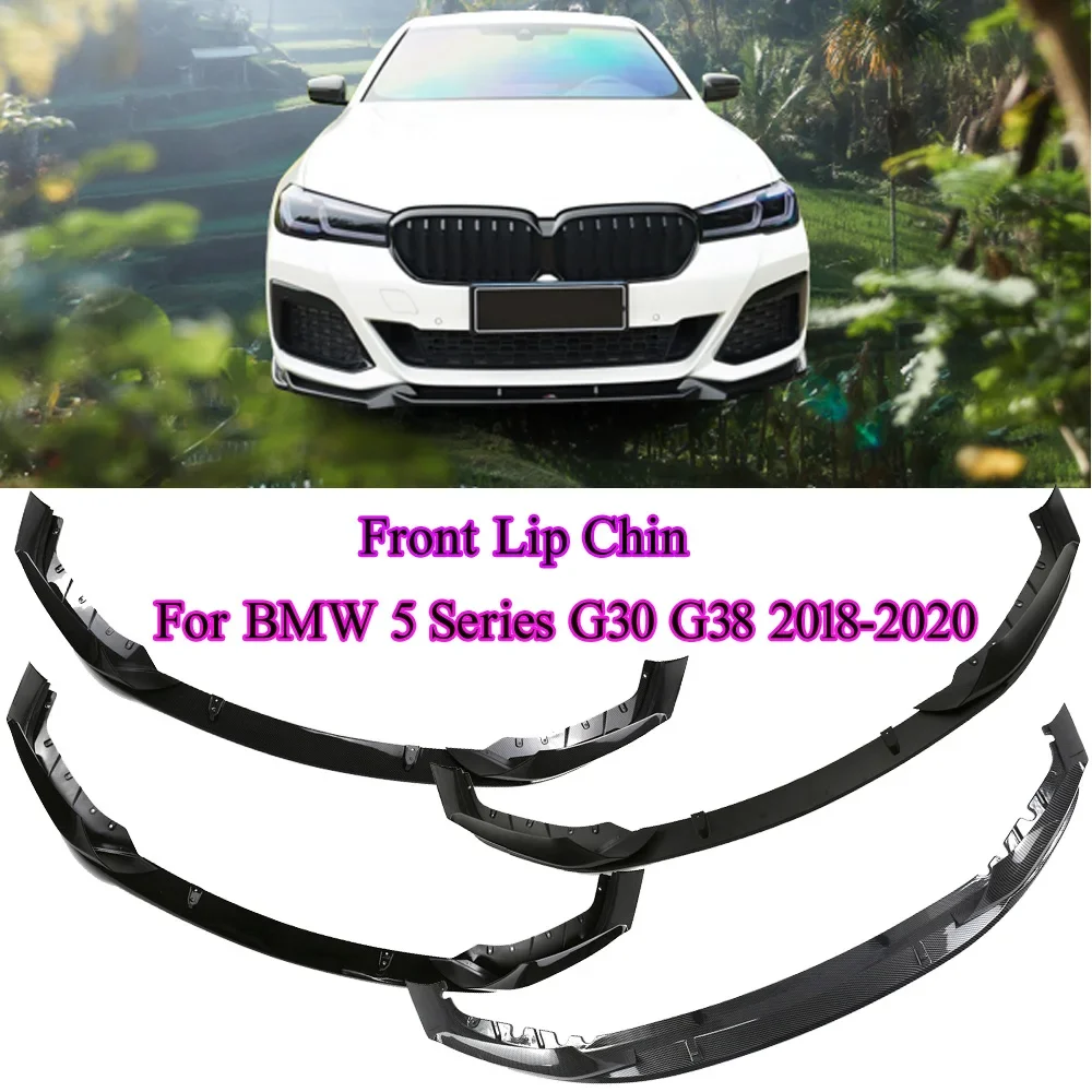 Labio delantero ABS BMW 5 Series G30 G38 2018-2020 – Divisor tuning
