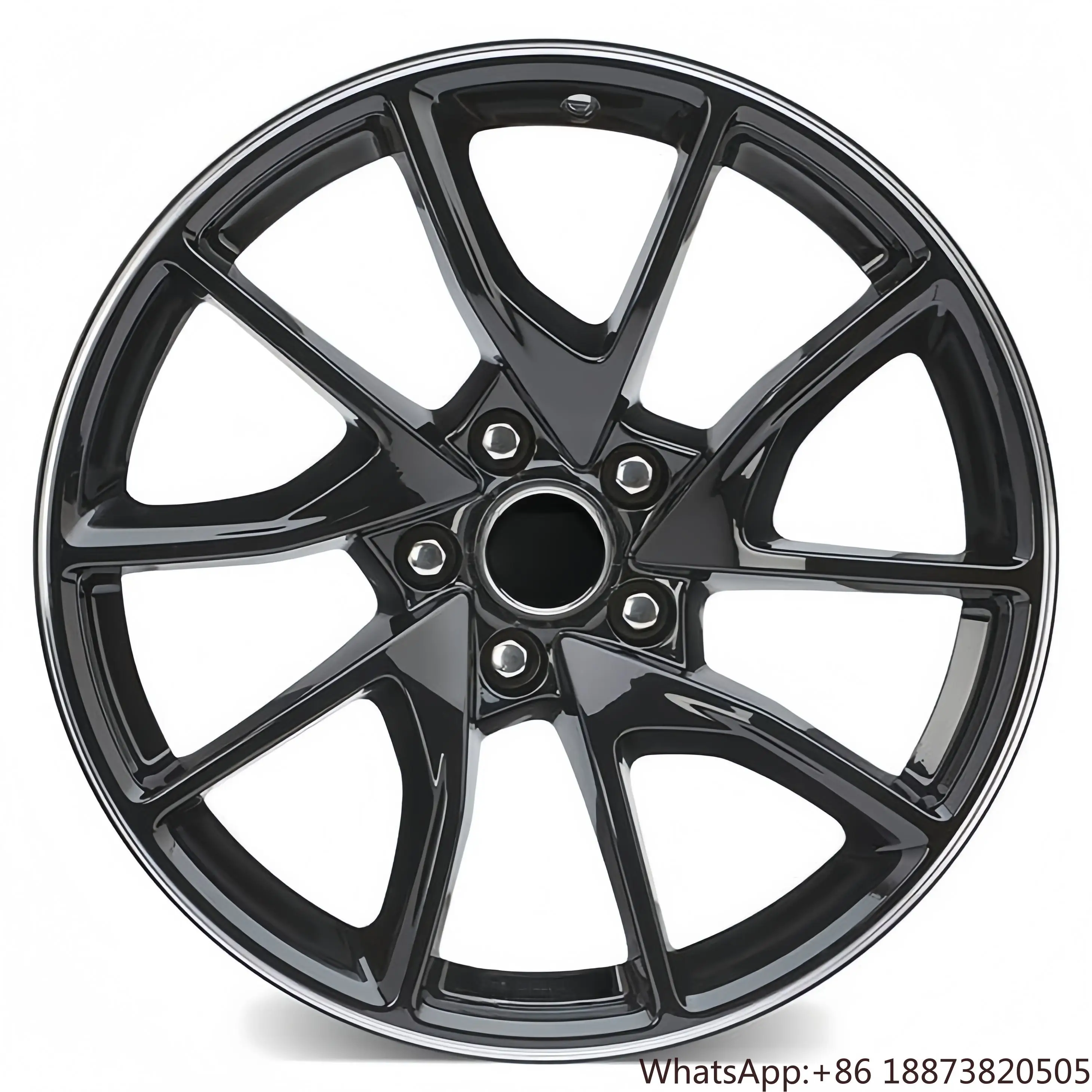 Llantas forjadas negras brillantes para Chevrolet Corvette