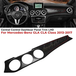 Panel fibra carbono consola aire acondicionado Mercedes GLA CLA