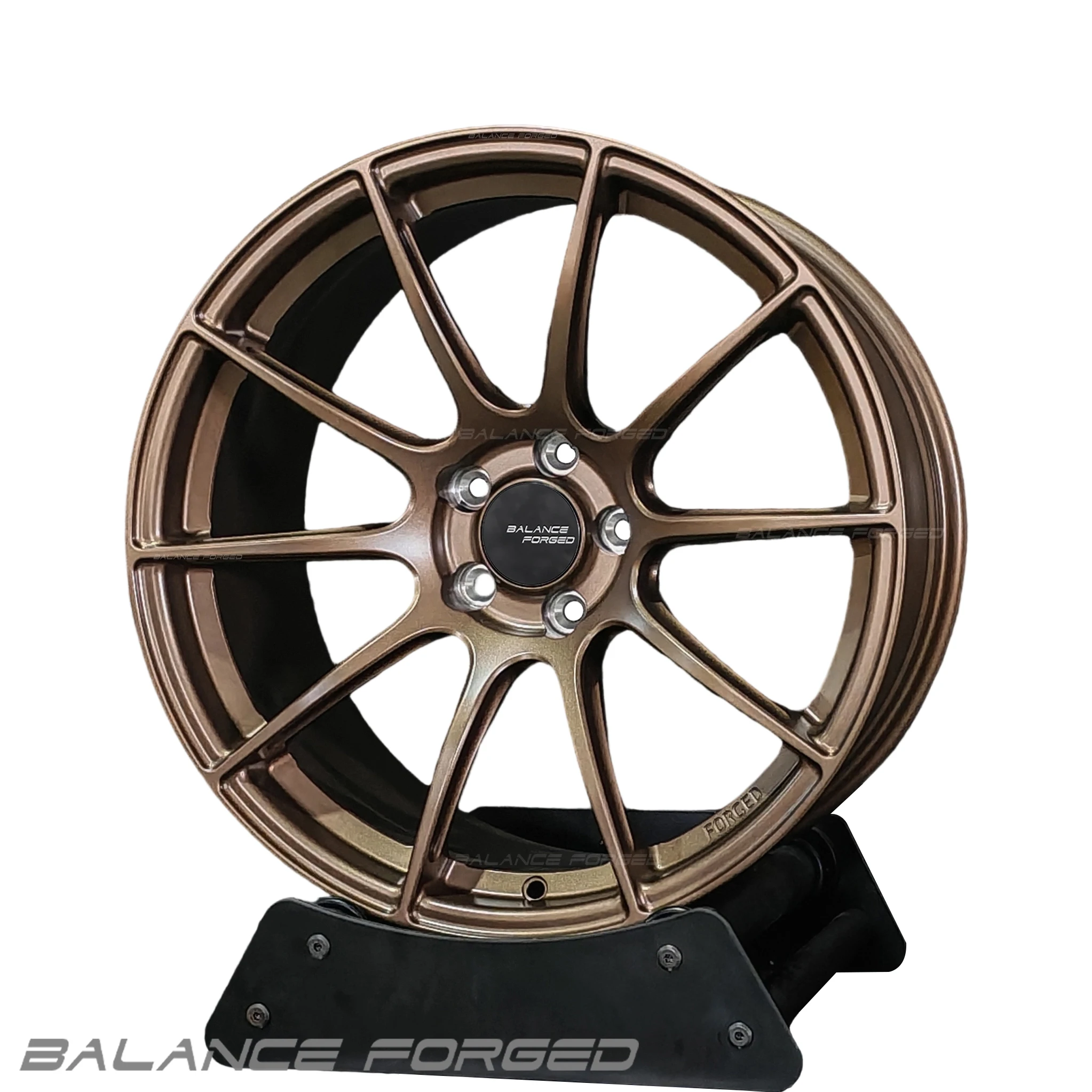 Llantas forjadas SM-10RS aluminio 6061-T6 5x114.3 bronce cromado - imagen 5