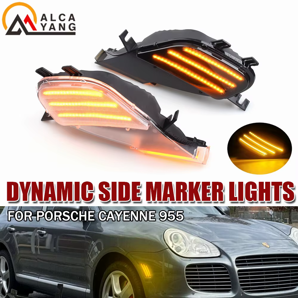 Intermitentes laterales LED dinámicos Porsche Cayenne 955 (2003-06) - imagen 2