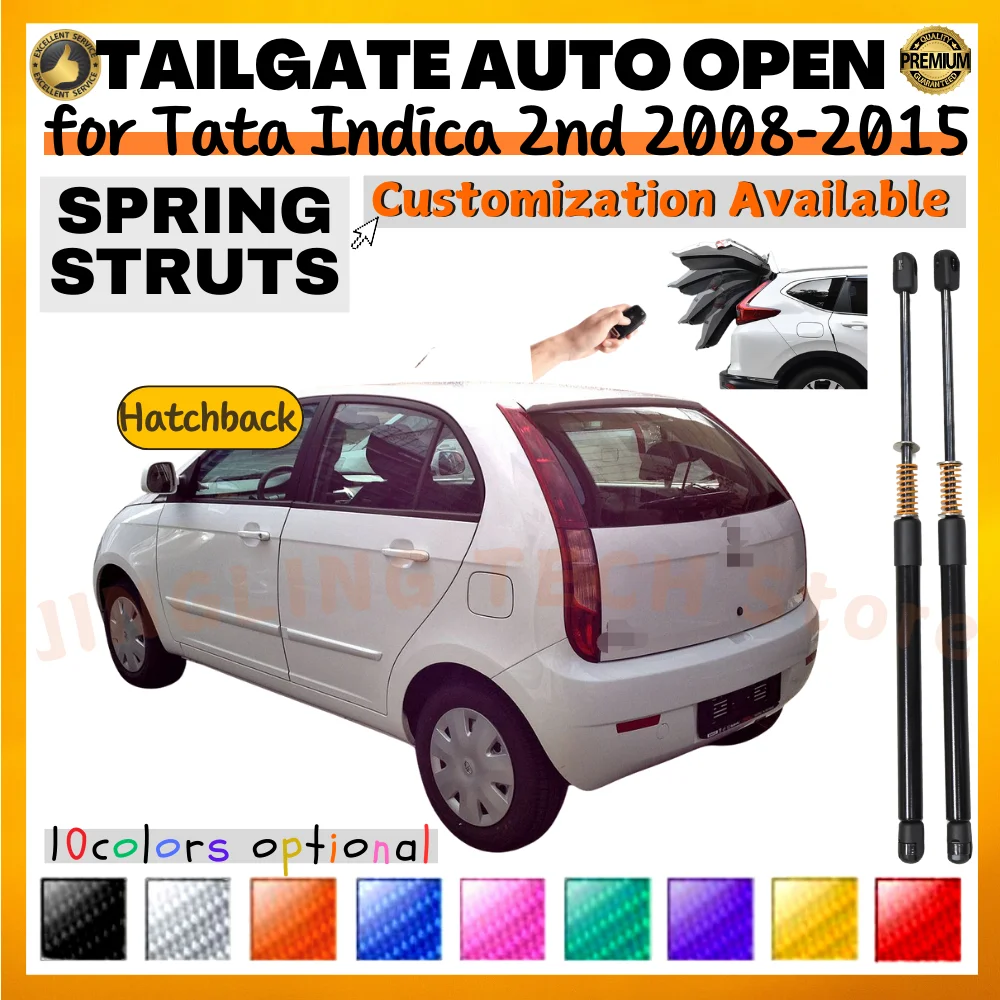 Amortiguadores de maletero para Tata Indica II Hatchback 2008-2015