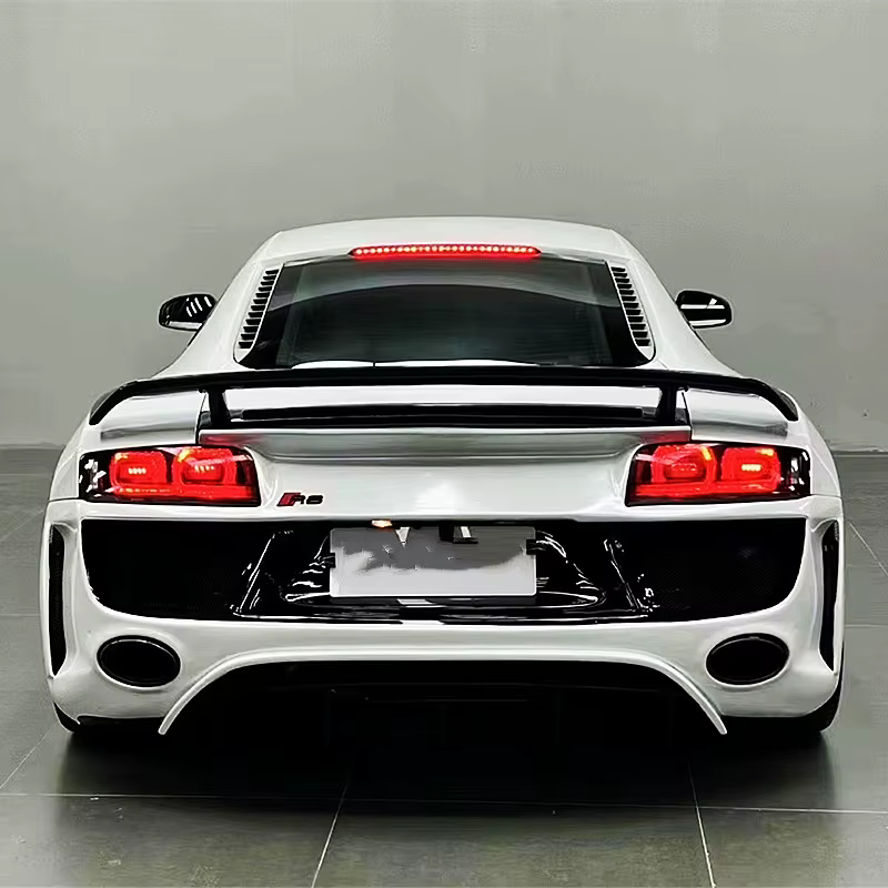 Tapa maletero fibra de carbono con alerón Audi R8 V8 V10 GT 2007-2016 - imagen 2