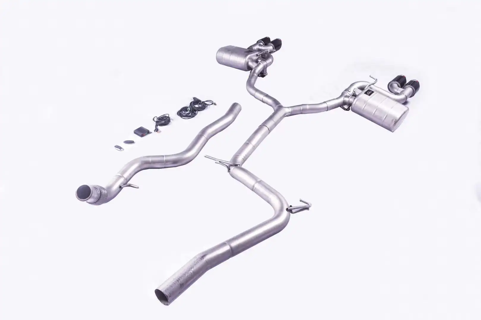 Escape catback Audi A5 B9 2.0 T 2022 – válvulas acero inoxidable - imagen 3