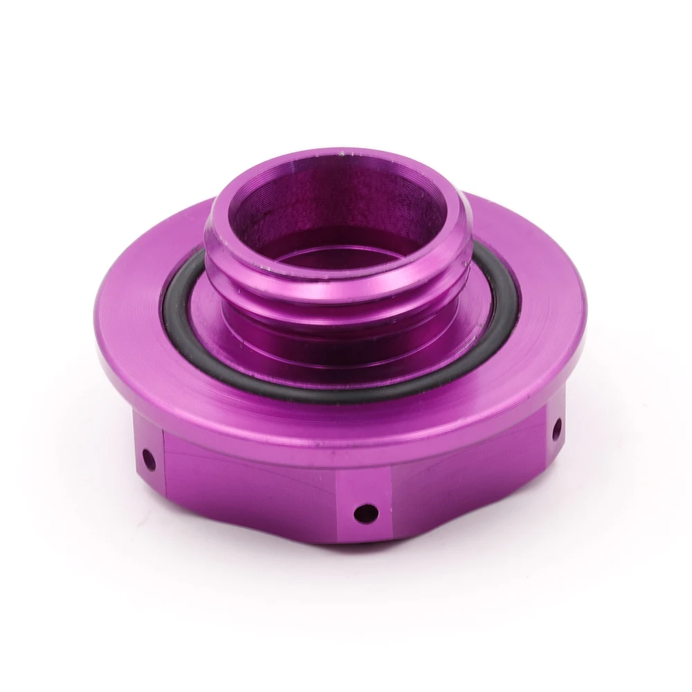 Tapa aceite aluminio JS Racing CNC 32mm rosca para Honda Acura - imagen 5