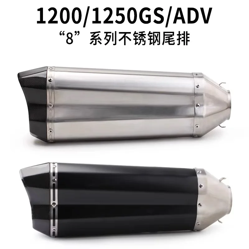 Silenciador central inox para BMW R 1200 GS y S 1200 XR - imagen 2