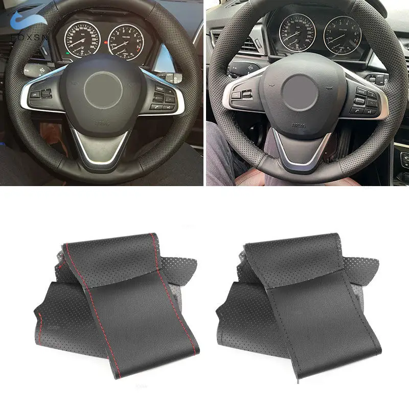 Funda volante BMW X1 X2 cuero perforado artesanal