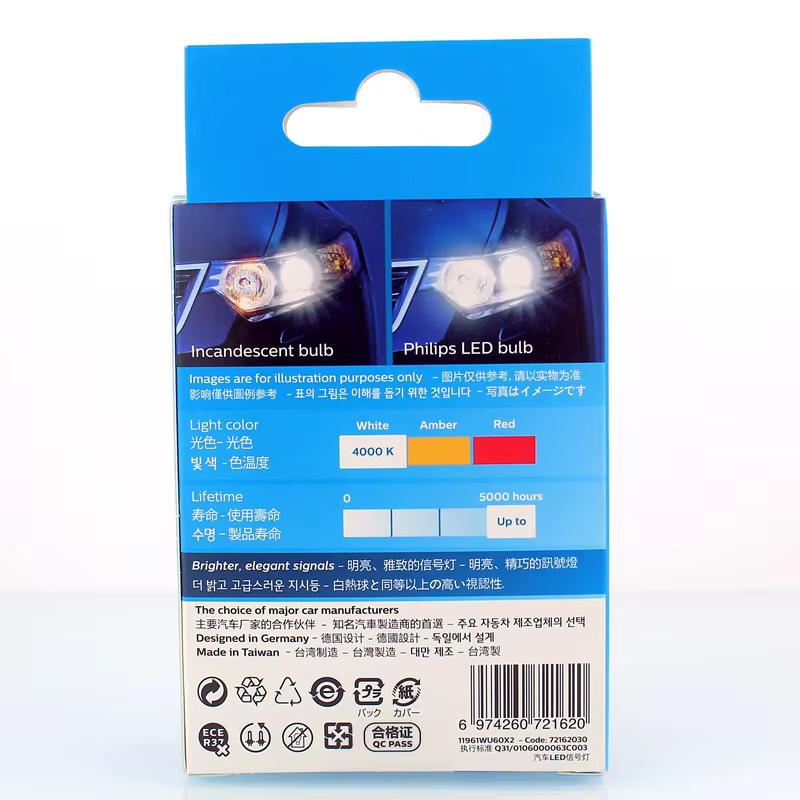 Philips Ultinon Pro6000 LED T10 W5W para coche - imagen 4
