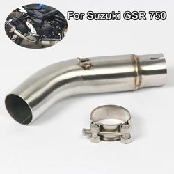 Silenciador de escape deportivo medio Suzuki GSR 750 GSX-S750 2015-2022