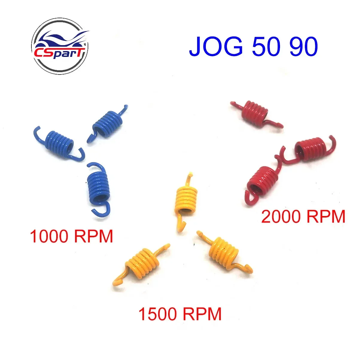 Embrague de resorte pequeño 1000-2000N para scooter 50cc-100cc