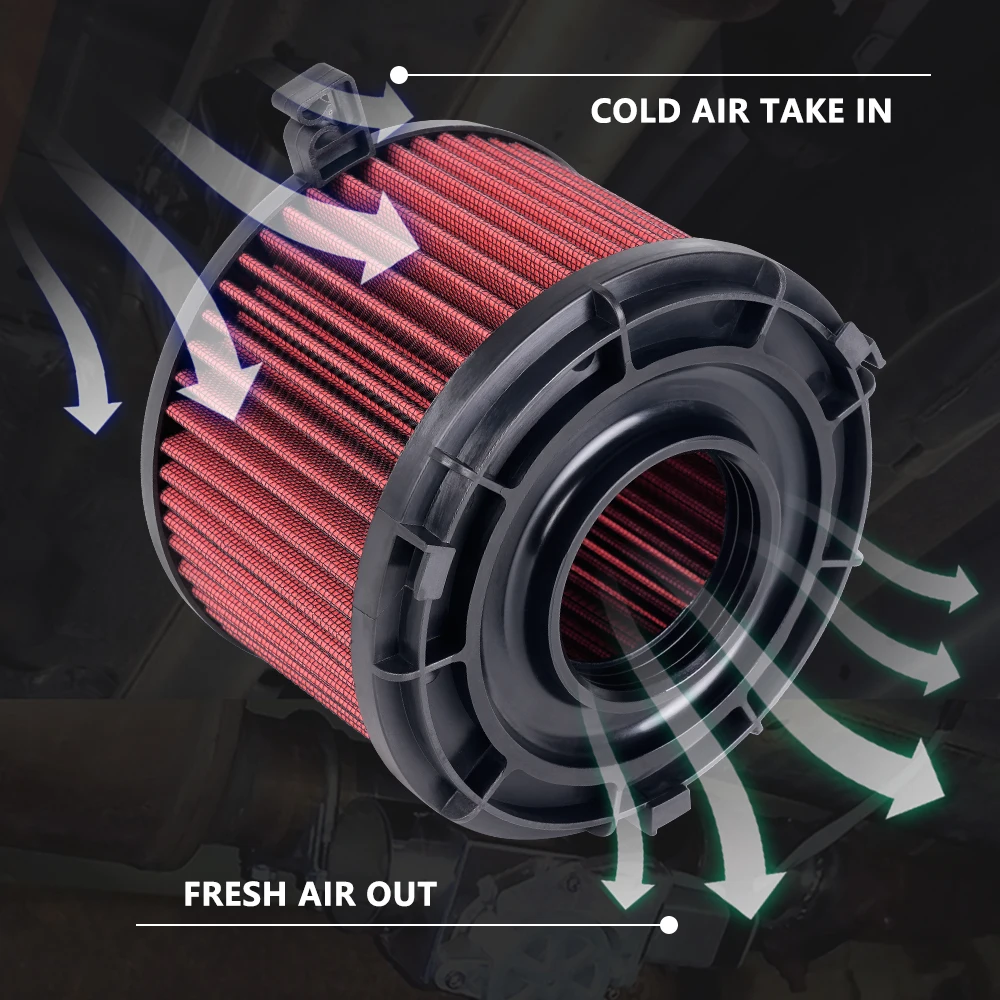 RASTP-E0647 Filtro de aire lavable alto flujo – Audi A4/A5 2015-2023 - imagen 3