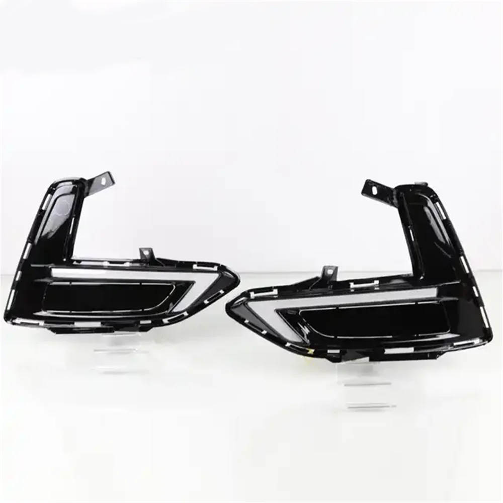 Para Nissan Sentra Drl Turn señal amarilla 2019 2020 accesorios para automóviles lámpara antiniebla luz Led de circulación diurna - imagen 3